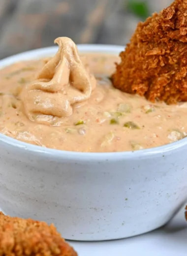 Homemade Big Mac Sauce copycat recipe for delicious burgers