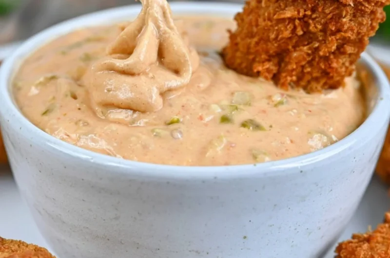 Homemade Big Mac Sauce copycat recipe for delicious burgers