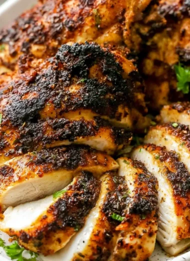 Cozy air fryer boneless chicken thighs cooked to perfection