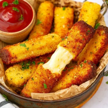 Delicious keto mozzarella sticks on a plate, perfect low carb snack.