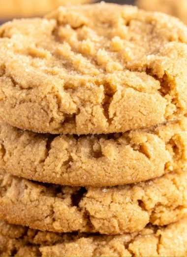 Sugar Free Peanut Butter Cookies on a plate, healthy dessert choice