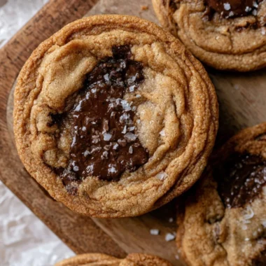 Delicious Espresso Chocolate Chip Cookies with rich coffee flavor and melted chocolate chips