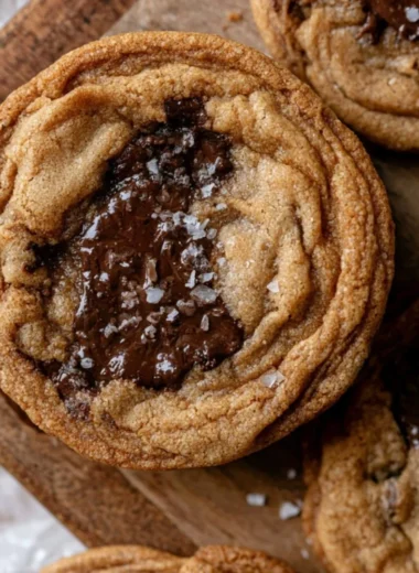 Delicious Espresso Chocolate Chip Cookies with rich coffee flavor and melted chocolate chips