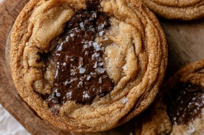 Delicious Espresso Chocolate Chip Cookies with rich coffee flavor and melted chocolate chips