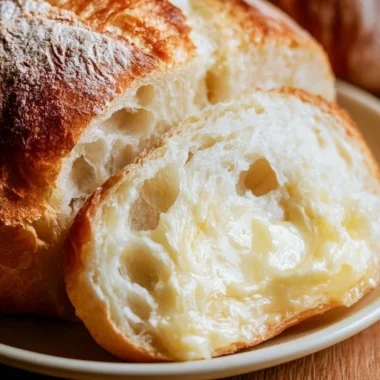 Quick 20-minute homemade bread fresh out of the oven