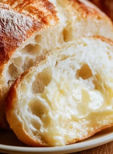 Quick 20-minute homemade bread fresh out of the oven