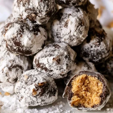 Delicious Puppy Chow Truffles, a cozy treat for any occasion