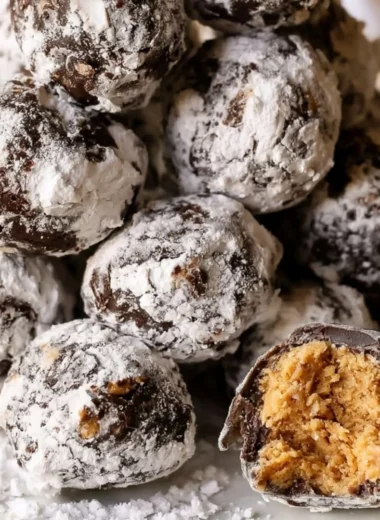 Delicious Puppy Chow Truffles, a cozy treat for any occasion