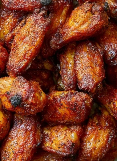 Baked chicken wings recipe for crispy and flavorful chicken wings.